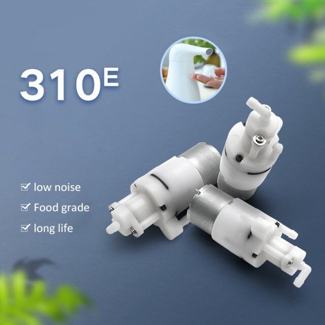 1PCS 310E Mini Air Pump (3V/3.7V/4.5V/6V 1.5LPM) With Foamer