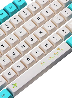dye Subbed PBT Keycap 130 Keys XDA Profile Keycaps For MX Sw