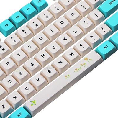 dye Subbed PBT Keycap 130 Keys XDA Profile Keycaps For MX Sw