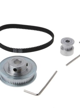 GT2 Timing Belt Closed-loop 200mm Pulley 20 Teeth and 60 Tee
