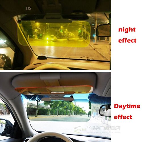 Car Sunshade Day Night Sun Visor mirror Anti-dazzle Goggles