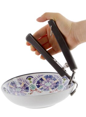 Anti-Hot Bowl Spoon Utensil Holder Dish Clamp Pot Pan Grippe