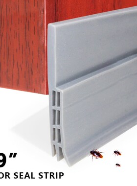 Under Door Draft Guard Stopper Sound Proof Reduce Noise Door