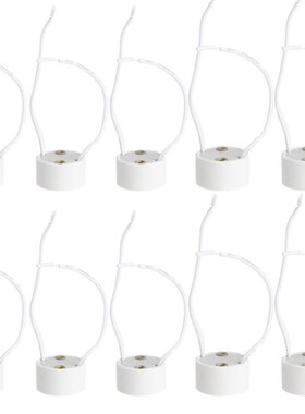 YAM Ceramic 250V 100W White 1/5/10Pcs GU10 Socket LED Bulb H