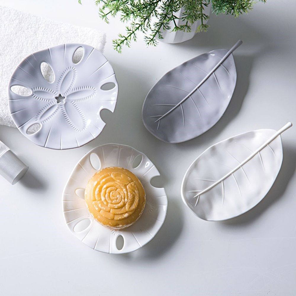 starfish soap dish leaf shape soap drain tray creative soap