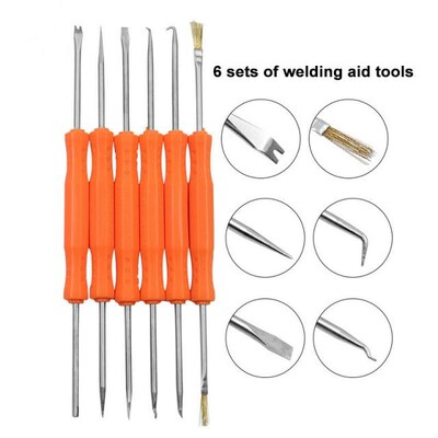 Double headed 6Pcs Desoldering Aid Tool Kit Soldering Aid As