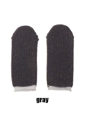 2 Pairs Finger Sleeve Touch Screen Cots Gaming Gloves for Sw