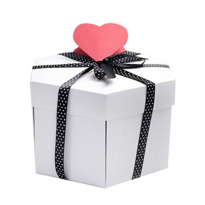 DIY GIft Box SurPrISE ExPloSIon Box HanDmaDE ScraPBook PHoto