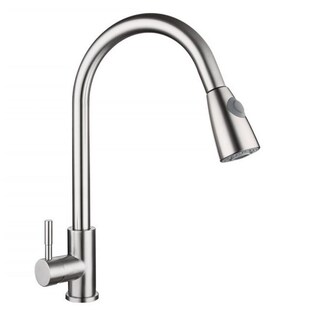 360 Degree Rotation Sink Faucet Bathoom Kitchen Tap Stainles