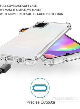 3in1 transparent case for samsung galaxy a31 a12 a51 a71 a1