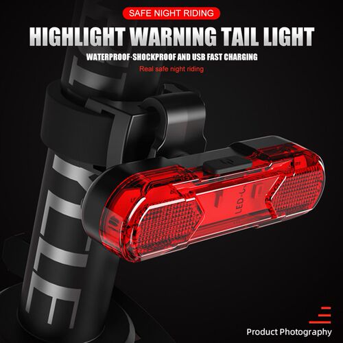 Bike Bicycle Light LED Taillight Rear Tail Safety Warning Cy