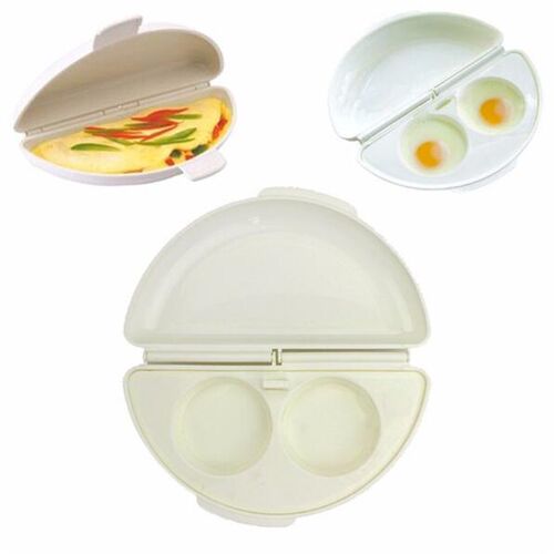 Microwave Egg Cooker Cooker Tray Pan Maker Cook Egg Boiler O