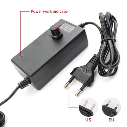 Power Supply Adjustable LED Transformer 3V 9V 12V 24V 1A 2A
