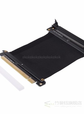 PCI Express 16x Flexible Cable Riser Card Extension Port Ada