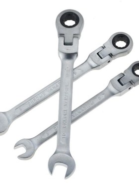 1pc Wrench Multitool Key Ratchet Spanners Flexible Head Matt