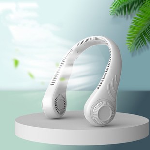 USB lazy Neck student Hanging handheld Portable Fan charging