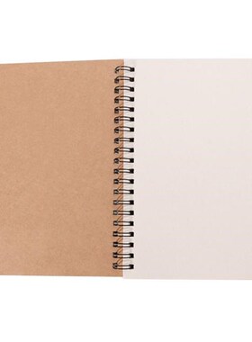 Vintage Kraft Paper Sketchbook Doodle Blank Notebook Creativ