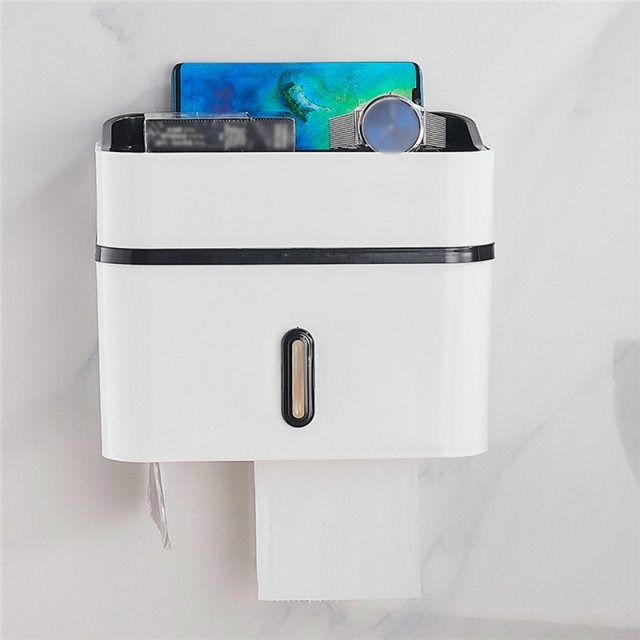 Free Hole Wall Mounted Tissue Paper Dispenser Holder Box Mul
