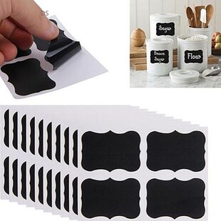 36pcs Blackboard er Label Chalk Board Labels Kitchen Jars Or