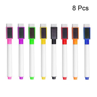 8pc 8Colorful Magnetic Whiteboard Pen White Board Marker Bui
