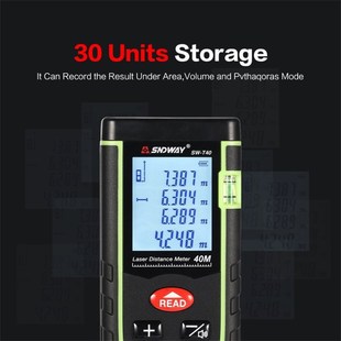 SNDWAY SW-T40 SW-T60 SW-T80 SW-T100 Laser Distance Meter Ran