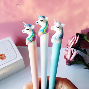 Candy Color nicorn Gel Pens Creative Cute Pen Girl Heart St