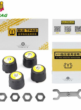 Best Sensors Bluetooth 4.0 Car External Sensor TPMS Tire Pre