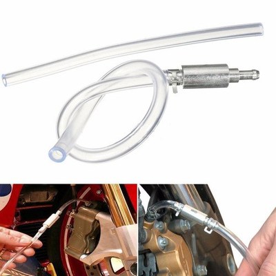 Motorcycle Car Brake Bleeder Clutch Bleeding Tool Kit One Wa