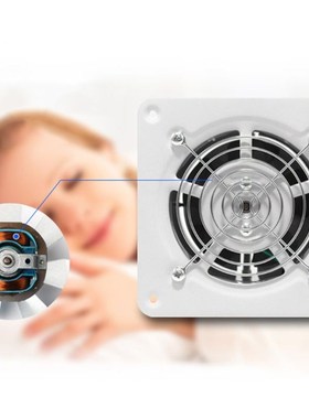 4 Inch Extractor Exhaust Fan Quiet Air Ventilation Fans 25W