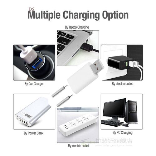 1PC 3.V CR425  Electronic Fishing Float USB Charger 1Hole/2