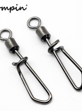 Rompin 20pcs Connector Barrel Swivels Rolling Swivels With T