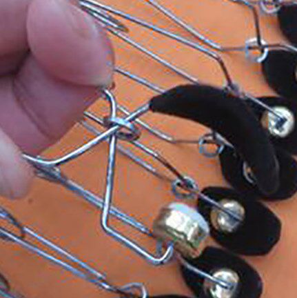 Musical instrut repair tool flute clarinet indentation clip