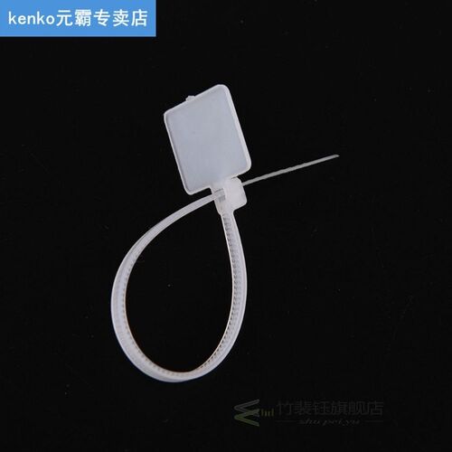 Quality 100Pcs Zip Ties Write Wire Power Cable Label Mark Ta