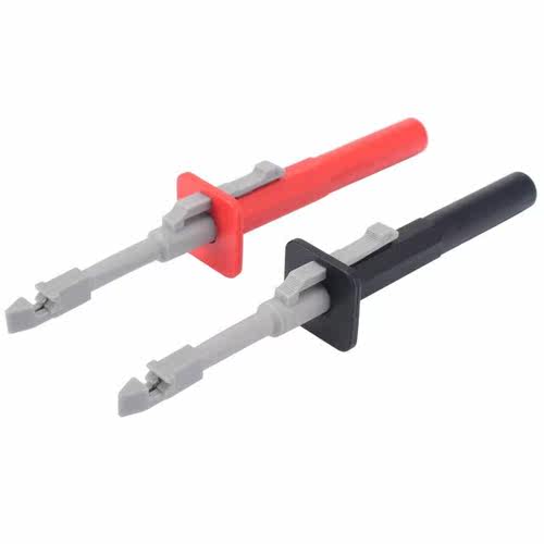 2pcs Circuit Test Clip Test Clip Piercing Probes Set Nickel