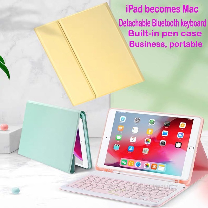 Case for IPad 9.7 2017 2018 5th 6th Keyboard Case with Penc