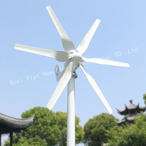 New Developed Wind Turbine 800w 12v 24v Generator With 6 Bla