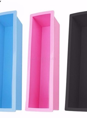 Rectangle Loaf Soap Mold Silicone DIY Cold Processing Tools