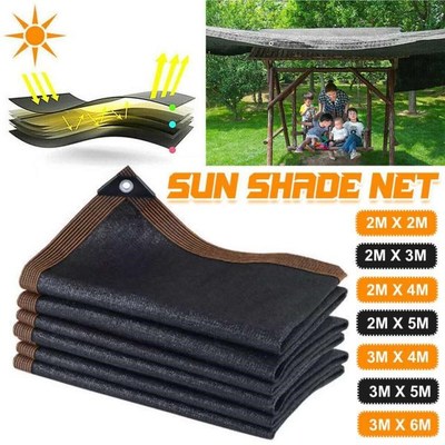 Black 12 Pin Thick Anti-UV PE Shading Net Greenhouse Succule