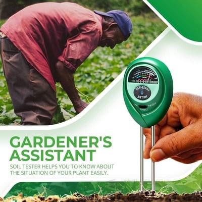 3 in 1 Soil Tester Soil pH Tester  PH Light Moisture Acidity