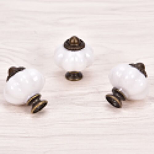 10pcs Vintage Furniture Handle Door Knobs Drawer Cupboard Ki