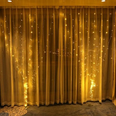 3x3m LED Icicle String Lights Christmas Fairy Lights garland