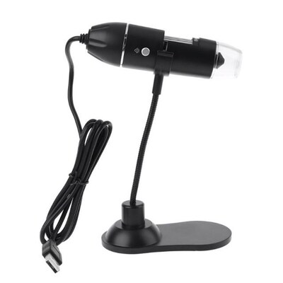 Professional USB Digital Microscope 8 LED 1000X Electronic M