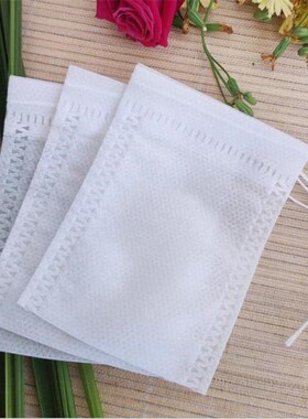 Tea Bags 100Pcs/Lot Empty Scented Drawstring Pouch Bag 5*7CM