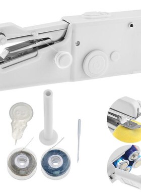 1pc Portable Household Mini Hand Sewing Machine Quick Stitch