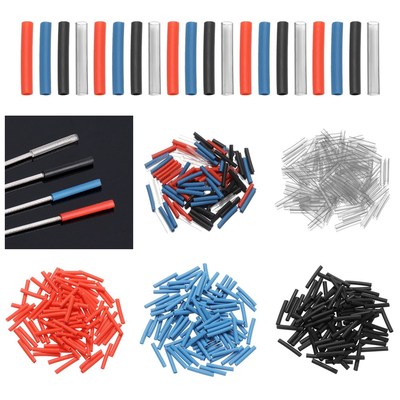 100 PCs ltralight Heat Shrink Bicycle Cable End Caps Bike Sh