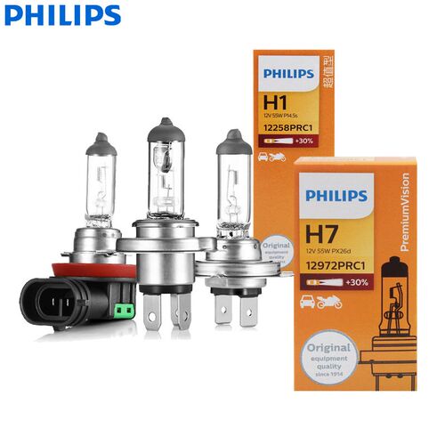 Philips H4 H7 H11 Vision Original Auto Lamp H1 H3 H8 H9 9005