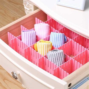 New Eco-friendly Adjustable Plastic Stretch Clapboard Drawer