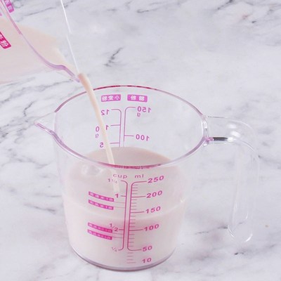250/500ml Graduated Clear Plastic Measuring Cup for Jug Pour