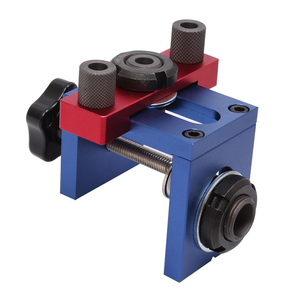 3 in 1 Hole Drilling Locator Tool Kit Drill Guide Dowelling - 实物图