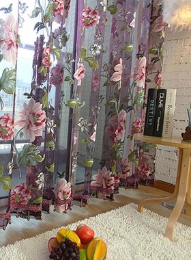 适用于 Window Luxury Sheer Curtains 适用于 Kitchen Living Ro